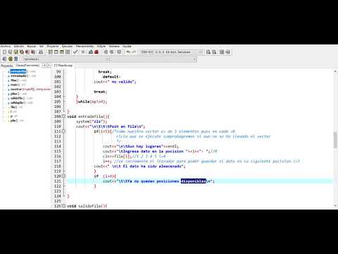 Fila en c++ explicación - YouTube
