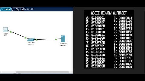 Lab 1: Encoding and Decoding Data with ASCII: Sending 