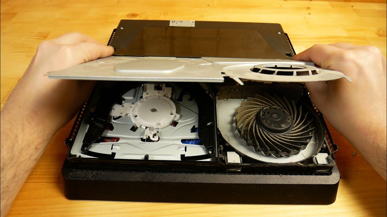 Как разобрать ps4 pro и почистить How To Clean PS4 - PlayStation 4 Slim Tear Down & Cleaning - YouTube