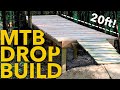 Building a HUGE DROP on my Backyard Trails!