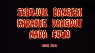 SEBUJUR BANGKAI-Karaoke nada cowo[RHOMA IRAMA]Lirik Berjalan