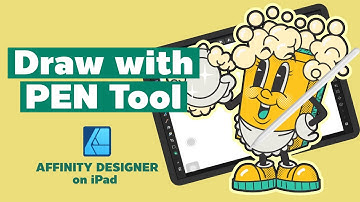 Affinity Designer 2 on iPad : Draw With Pen Tool