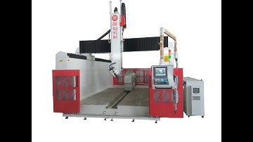 4 axis rotary cnc machine making foam statue sculputure