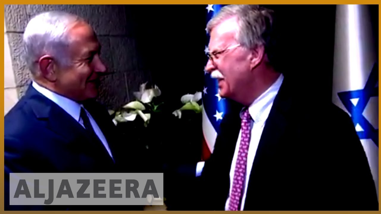 🇺🇸 🇮🇷 بولتون يزور إسرائيل ويحذر من مزيد من الضغط على إيران | الجزيرة الإنجليزية