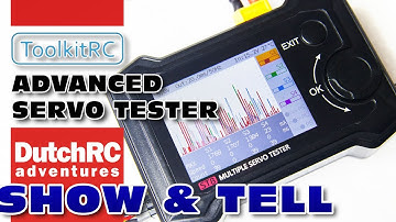 ToolKitRC - ST8 Advanced Servo tester - Show & Tell!  (and GiveAway Announcement :))