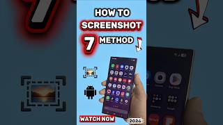 7 Ways To Take Screenshot On Any Android Phone (2026) 🔥