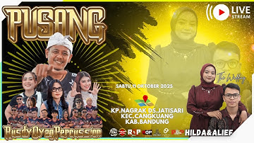 🔴LIVE RUSDY OYAG PERCUSSION || Wedding Of Hilda & Alief " Kp. Nagrak Cangkuang Bandung "