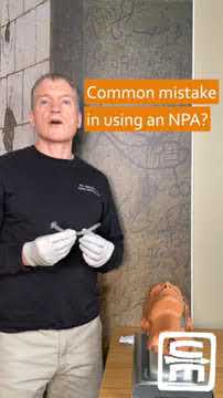 How to properly insert an NPA? IN not UP