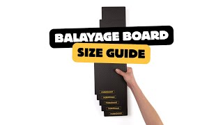 Balayage Board Size Guide Short, Medium Long Hair