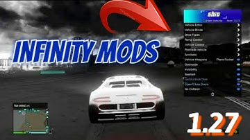 GTA5 ONLINE INFINITY MOD MENU 1 27 JTAG RGH+ Download FREE XBOX 360