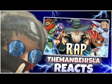 TheManBeHisLa Reacts | D&D CLASS RAP CYPHER | RUSTAGE ft. The Stupendium, DizzyEight & More