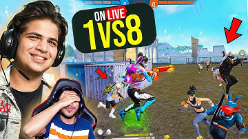 TUFAN FF 1VS8 GAMEPLAY || GARENA FREE FIRE || ‪@NonstopGaming_‬