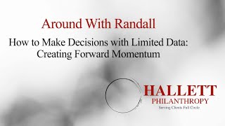 Episode 240: How to Make Decisions with Limited Data: Creating Forward Momentum