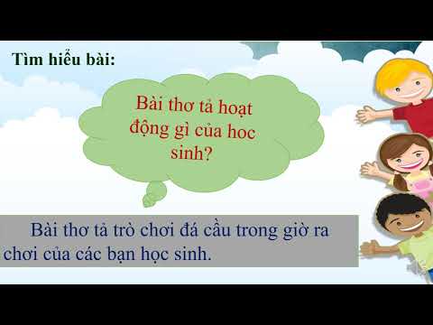 Tập đọc: Cùng vui chơi