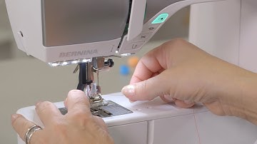 Threading and getting started sewing with the B 435, B 475 QE, B 480 and B 485