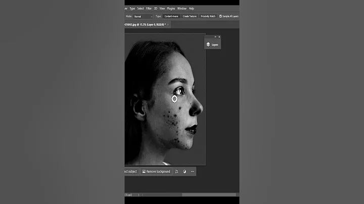 Remove Pimples in Photoshop | Smooth Skin Tip