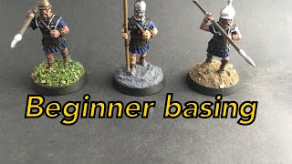 Basing first miniature | Easy basing techniques
