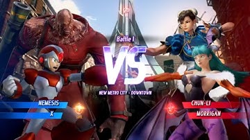 MARVEL VS. CAPCOM: INFINITE Nemesis,X Requested Gameplay In Arcade Mode