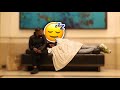 SLEEPING ON STRANGERS IN PUBLIC…