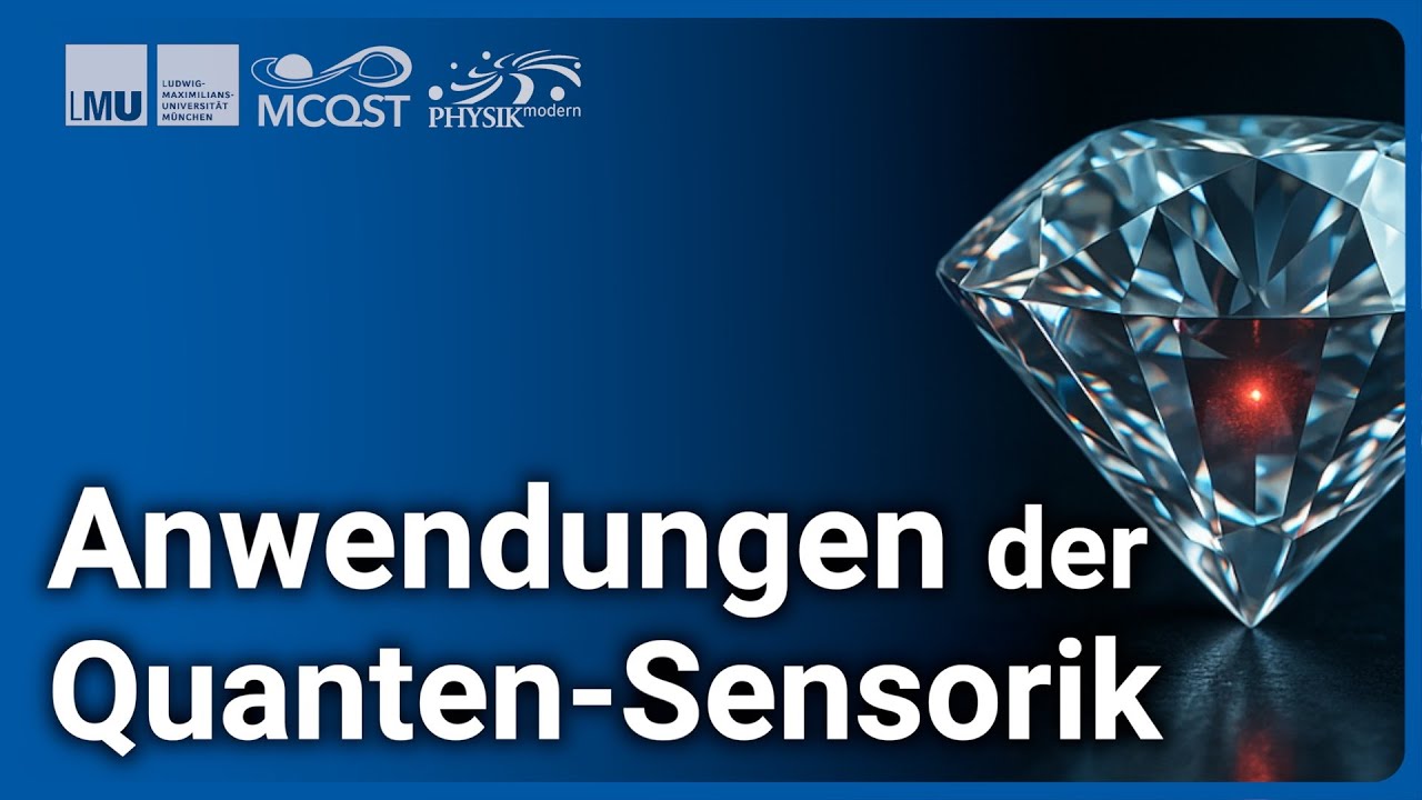 Der kleinste Sensor der Welt • Diamant-Defekt mit Superkräften | Dominik Bucher