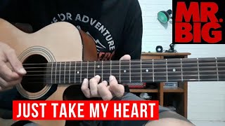 Just take my heart - Mr Big intro tutorial no talking