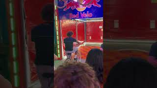 Can He Drive The Bicycle In A Straight Line?