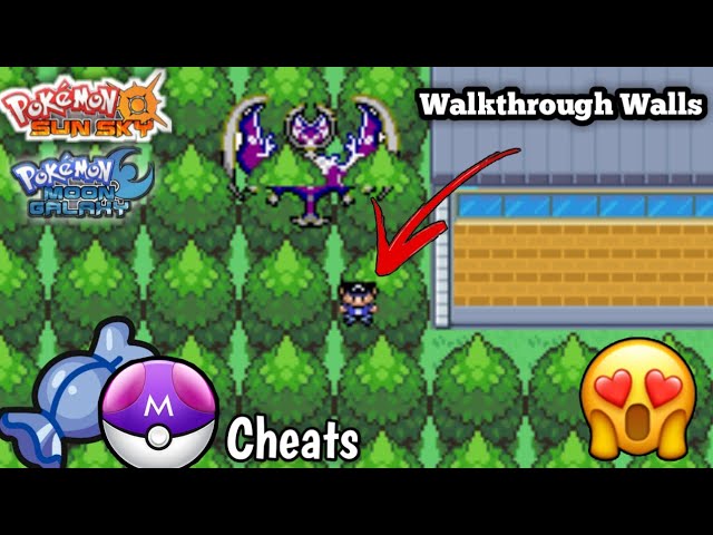 Pokemon Moon - Gameshark - Cheat Code - Notetoguide - Com - Walkth
