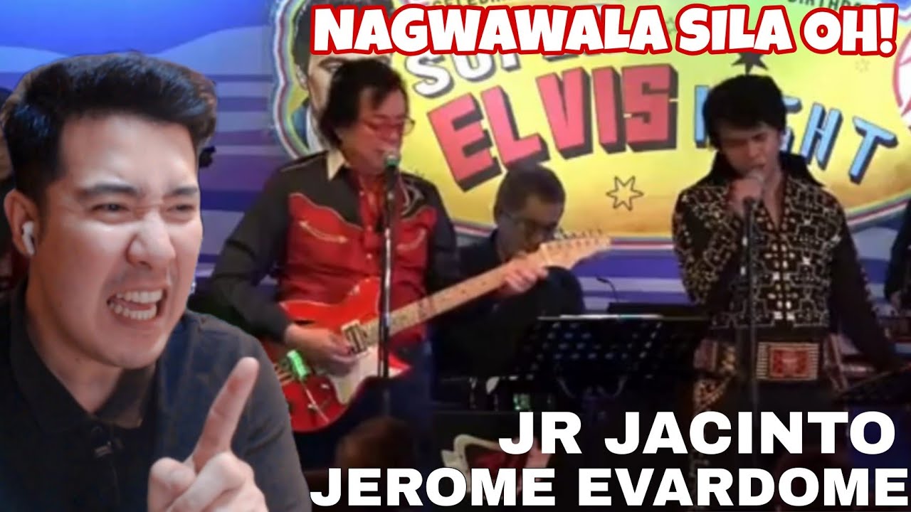 RAMON RJ JACINTO And JEROME EVARDOME - SUPER ELVIS NIGHT!  | REACTION