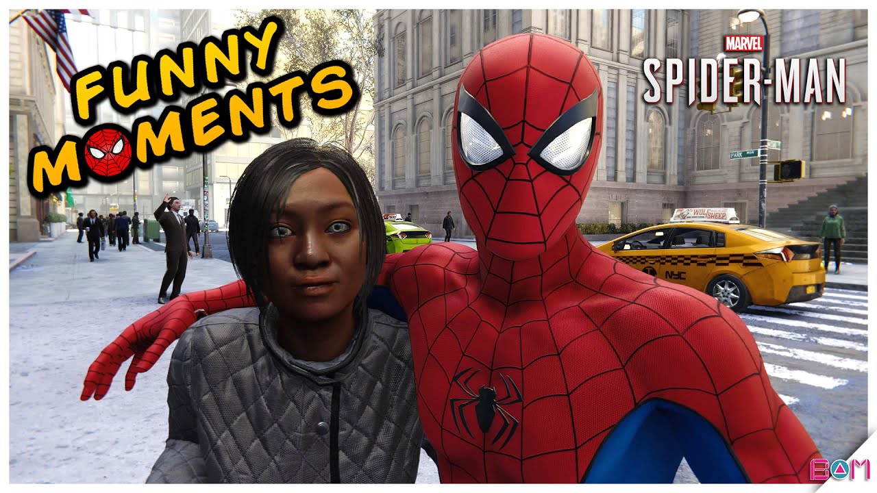 Spider-Man PS4 - Funny Moments Compilation - YouTube