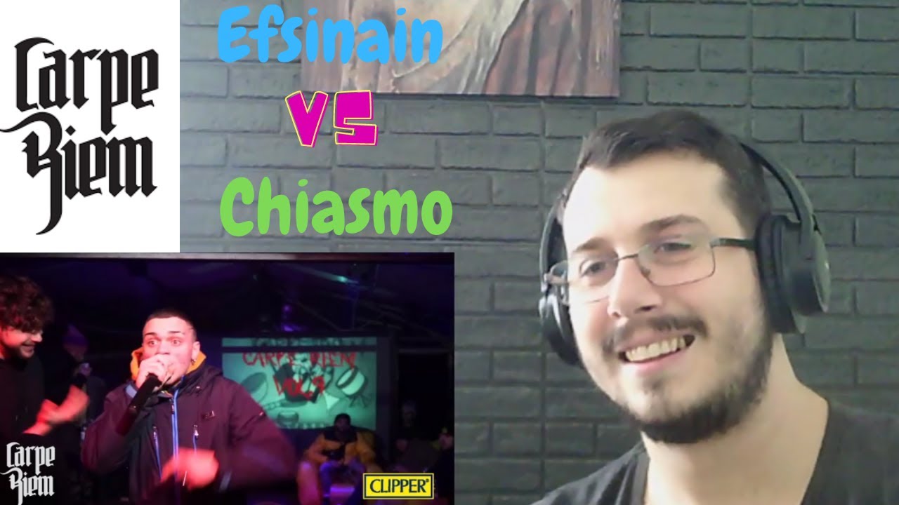 Reazione Carpe Riem vol IX Efsinain VS Chiasmo quarto di finale REACTION