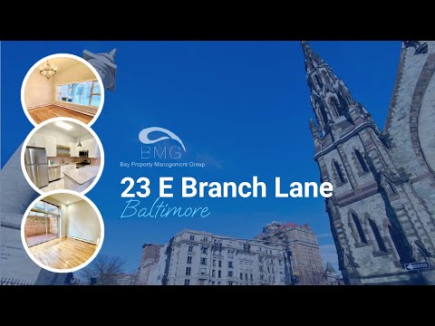 23 E Branch Ln, Baltimore, MD home video tour