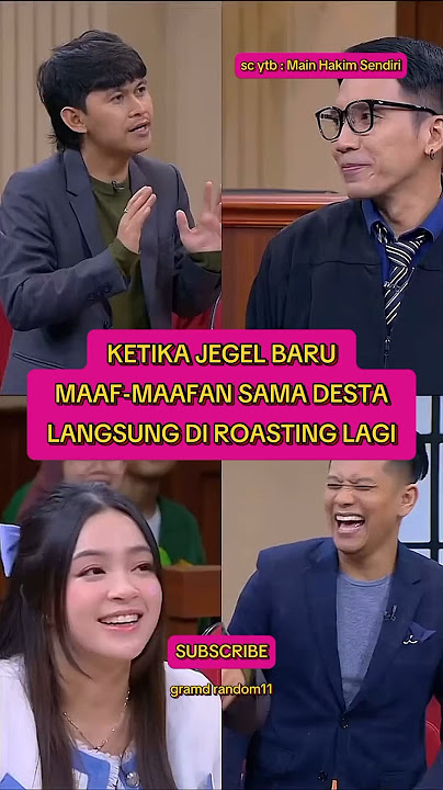 indra jegel terlalu berani meroasting desta botuna‼️🤣 #desta #vincent #indrajegel #ecaaura #rigen