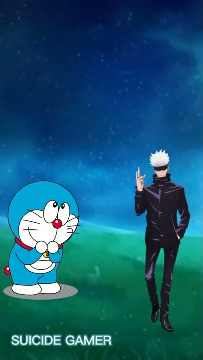 DORAEMON VS ALL ANIME CHARACTER #animeedit