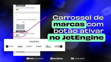 Carrossel de marcas com botão ativar no JetEngine + Wordpress + Elementor