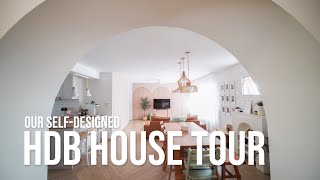 Our Selfdesigned 5Room Resale HDB with a Minimalist MidCentury Modern Theme | A Full House Tour