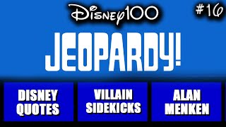Disney Jeopardy • Test Your Knowledge • 5/28/23