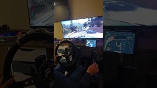 This Rally Feels TOO Real… #wrc #rally #fanatec #simracing #pov #cockpit #simulator #racing #shorts