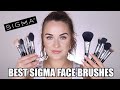 My FAVORITE Face Brushes From Sigma Beauty! | Best Face Makeup Brushes