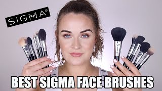 My FAVORITE Face Brushes From Sigma Beauty! | Best Face Makeup Brushes