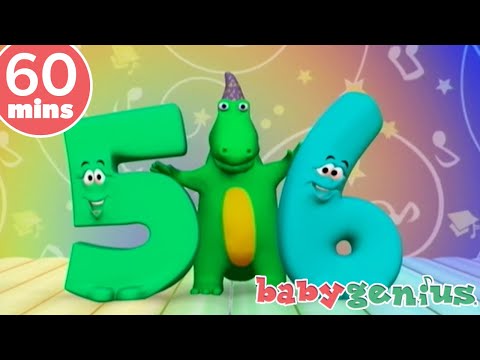 1, 2, I Love You & more! 🎵 | Baby Genius Music Videos for Kids