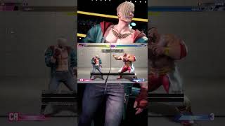 basic Ed Sf6 combos🥊🥊🔥🔥#streetfighter #comboes #gameplay #street