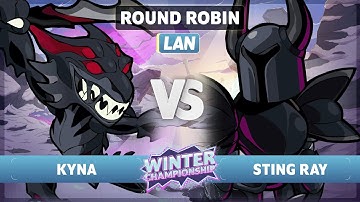 Kyna vs Sting Ray - Round Robin - Winter Royale Invitational 2023 - LAN 1v1