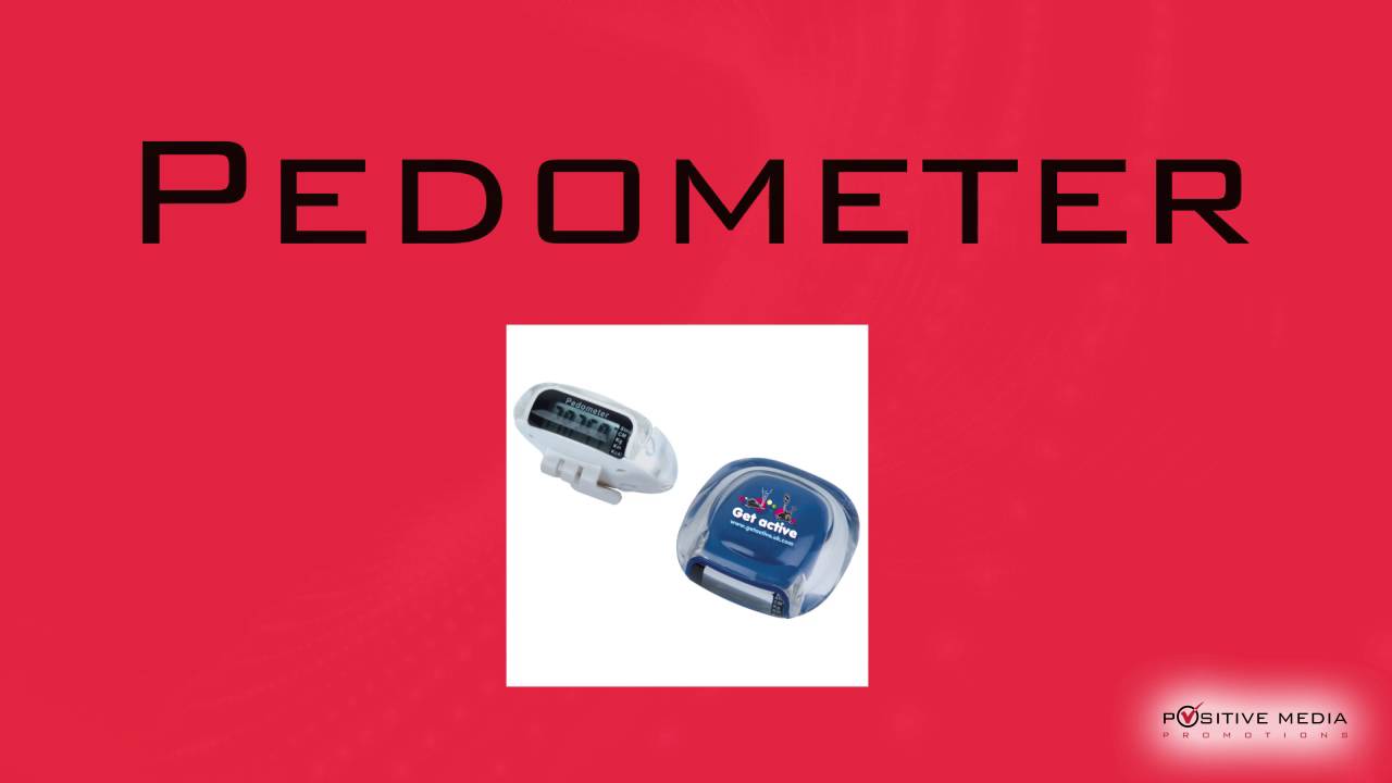 Pedometer Printed With Your Logo YouTube