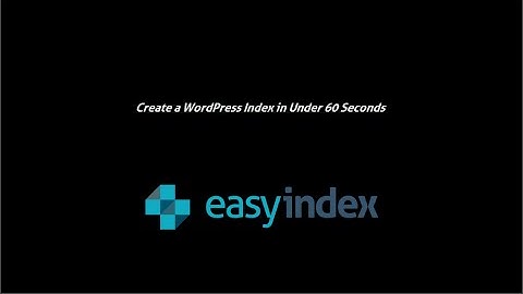 Create a WordPress Recipe Index in Under 60 Seconds