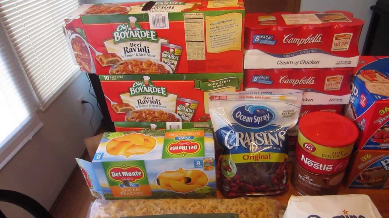 Sam's ClubPrepper Haul 4143013 part 1 (1) YouTube