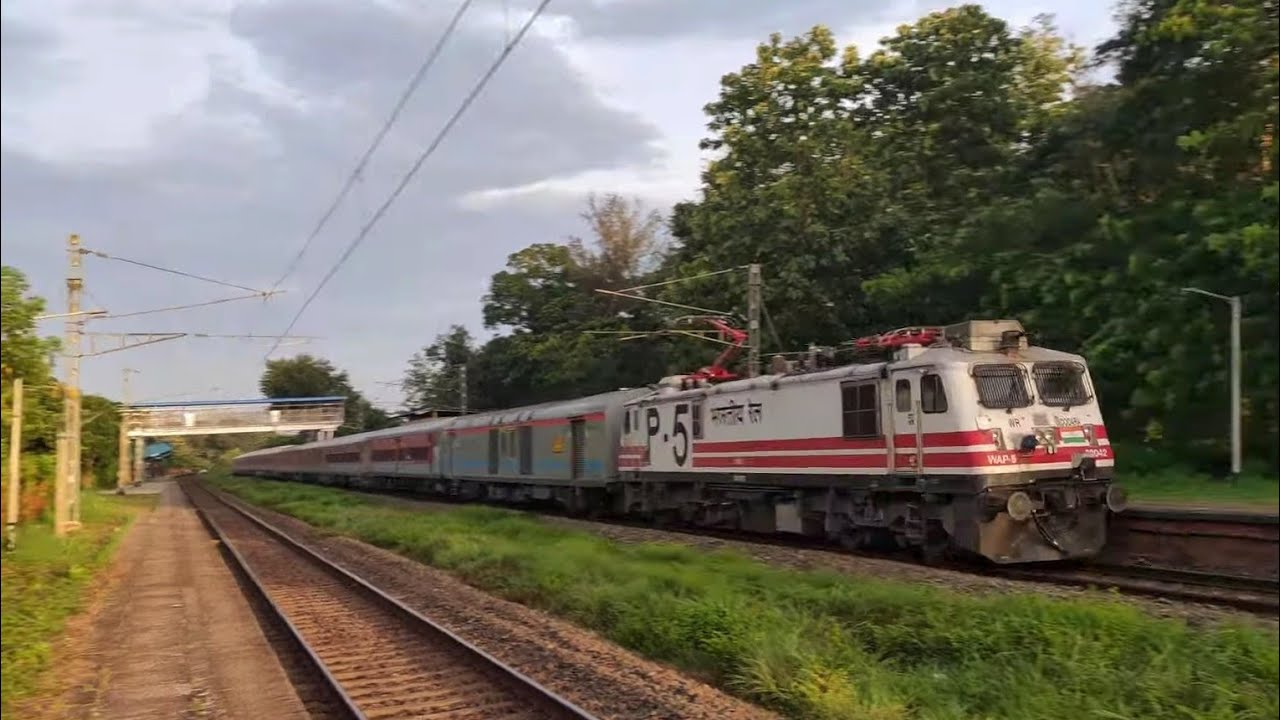 First LHB Run of 19577 Tirunelveli - Jamnagar Biweekly express ...