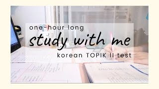 one-hour long study korean for TOPIK II with me | week thirteen screenshot 2