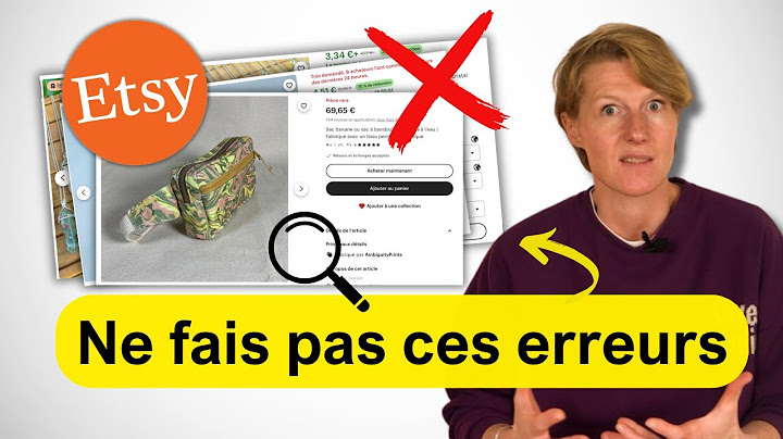 J’analyse vos fiches produits Etsy (et c’est la cata…)