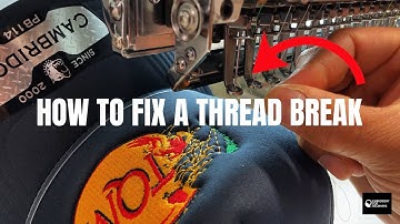 Embroidery For Beginners: How to Fix a Thread Break on Bai Embroidery Machine 1502