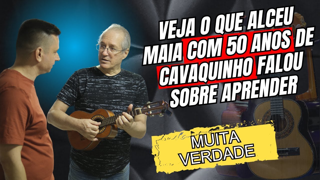 Alceu Maia dando aula de Experiência sobre Cavaquinho | ESCOLA DE CAVACO DANIEL MARTINS
